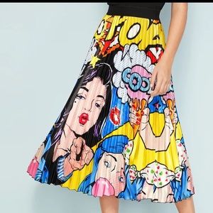 Comic skirt! (NEW)